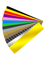 Custom Size Blank Acrylic Number Plate choice of colours